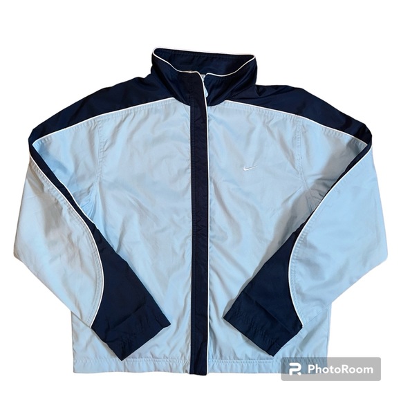 Women’s Nike Light Blue Jacket Size Medium - Picture 1 of 10